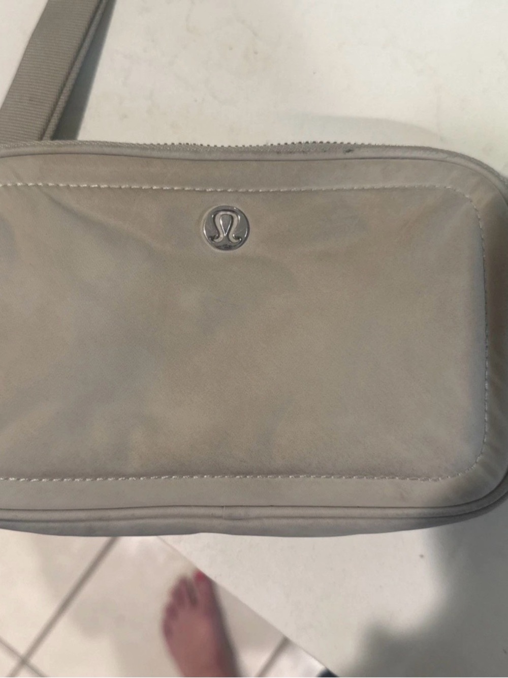 lululemon athletica Small Crossbody Bag in Taupe